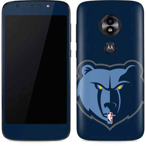 NBA Memphis Grizzlies Large Logo Moto E5 Play Skin